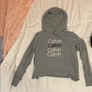 calvin klein pullover hoodie